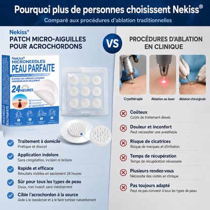 👩‍⚕️👍 𝐵𝑜𝑢𝑡𝑖𝑞𝑢𝑒 𝑂𝑓𝑓𝑖𝑐𝑖𝑒𝑙𝑙𝑒 | 𝑵𝐞𝒌𝐢𝐬𝐬® 🌿𝑴𝒊𝒄𝒓𝒐𝒏𝒆𝒆𝒅𝒍𝒆𝒔 𝑷𝒆𝒂𝒖 𝑷𝒂𝒓𝒇𝒂𝒊𝒕𝒆 É𝒍𝒊𝒎𝒊𝒏𝒂𝒕𝒊𝒐𝒏 𝑫𝒆𝒔 𝑽𝒆𝒓𝒓𝒖𝒆𝒔 𝑷𝒂𝒕𝒄𝒉 (𝑃𝑜𝑢𝑟 𝑙𝑒𝑠 𝑎𝑐𝑟𝑜𝑐ℎ𝑜𝑟𝑑𝑜𝑛𝑠, 𝑙𝑒𝑠 𝑝𝑒𝑡𝑖𝑡𝑒𝑠 𝑒𝑥𝑐𝑟𝑜𝑖𝑠𝑠𝑎𝑛𝑐𝑒𝑠 𝑐𝑢𝑡𝑎𝑛é𝑒𝑠, 𝑙𝑒𝑠 𝑣𝑒𝑟𝑟𝑢𝑒𝑠, 𝑙𝑒𝑠 𝑔𝑟𝑎𝑖𝑛𝑠 𝑑𝑒 𝑏𝑒𝑎𝑢𝑡é, 𝑙𝑒𝑠 𝑡𝑎𝑐ℎ𝑒𝑠 𝑑𝑒 𝑣𝑖𝑒𝑖𝑙𝑙𝑒𝑠𝑠𝑒 𝑒𝑡 𝑙𝑒𝑠 𝑝𝑟𝑜𝑏𝑙è𝑚𝑒𝑠 𝑑𝑒 𝑝𝑖𝑔𝑚𝑒𝑛𝑡𝑎𝑡𝑖𝑜𝑛)